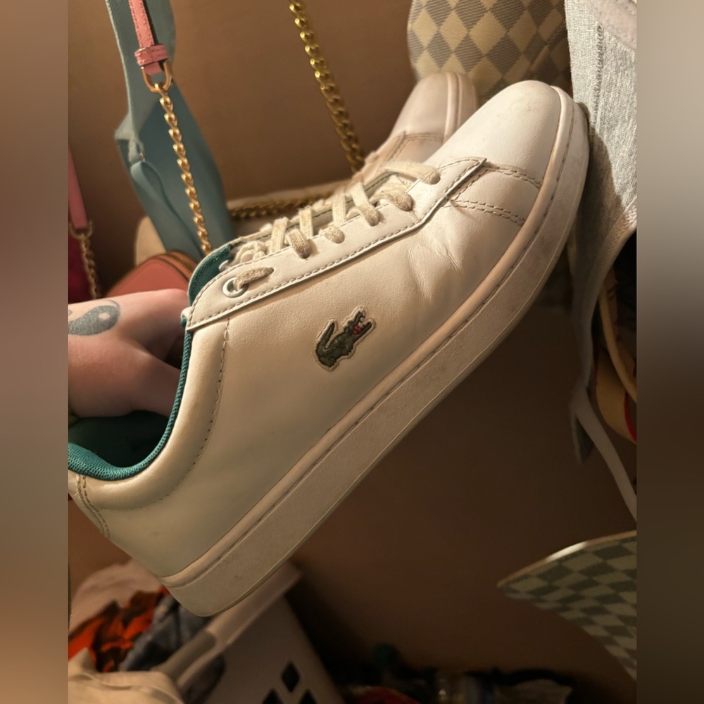 Women’s Lacoste sneakers, size 7 in women’s